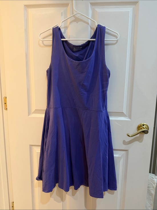 Pact Dresses & Skirts - Pact Purple Sleeveless Fit-and-Flare Dress
